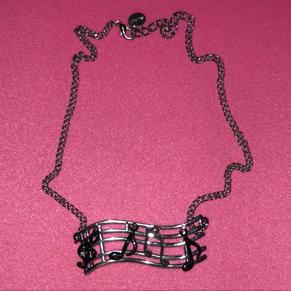 Music Staff/Notes Necklace